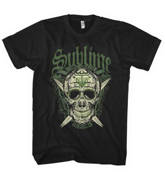 Sublime: Long Beach - Black T-Shirt