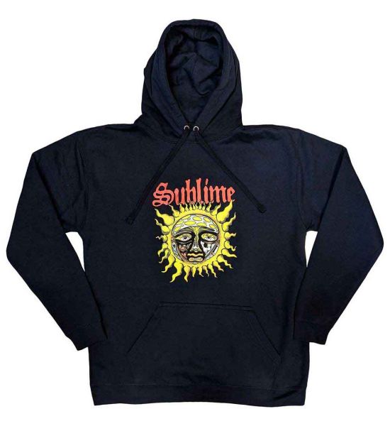 Sublime: Yellow Sun - Navy Blue Pullover Hoodie