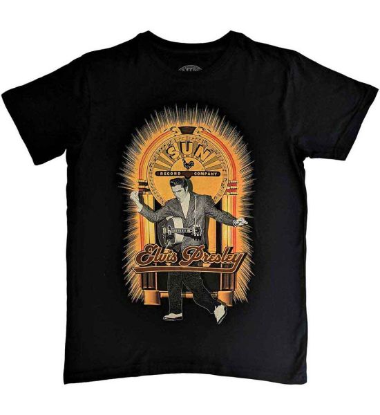 Sun Records: Elvis Dancing - Black T-Shirt