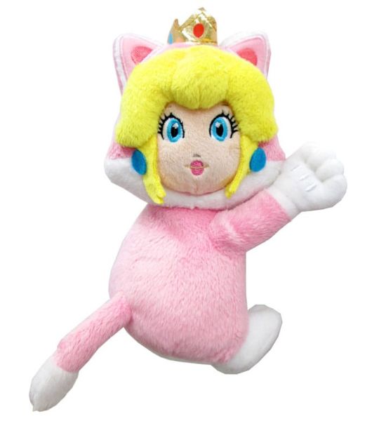 Super Mario: Cat Peach Magnet Plush Figure (19cm) Preorder