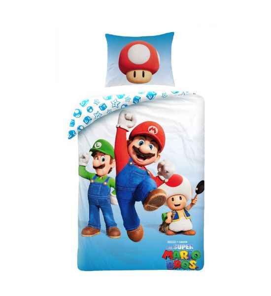 Super Mario: Duvet Set Ver. 2 (140x200cm / 70x90cm) Preorder