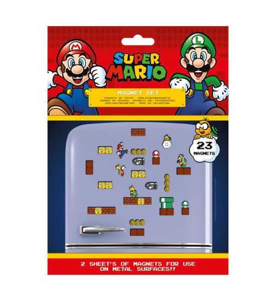 Super Mario: Mushroom Kingdom Fridge Magnets