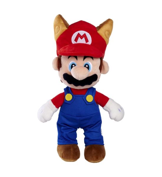 Super Mario: Tanuki Mario Plush Figure (30cm) Preorder