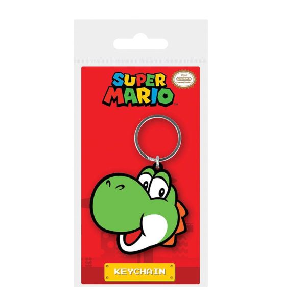 Super Mario: Yoshi Rubber Keychain (6cm) Preorder