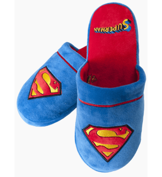 Superman: Kryptonian Comfort Slippers