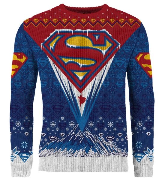 Superman: Seasonal Solitude Ugly Christmas Sweater/Jumper