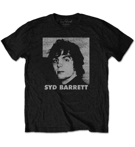 Syd Barrett: Headshot - Black T-Shirt