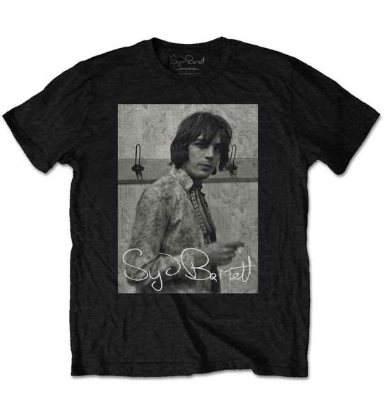 Syd Barrett: Smoking - Black T-Shirt