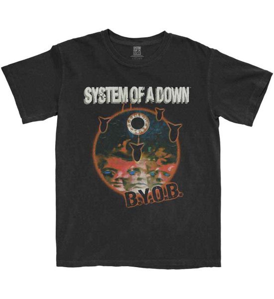 System Of A Down: BYOB Classic - Black T-Shirt