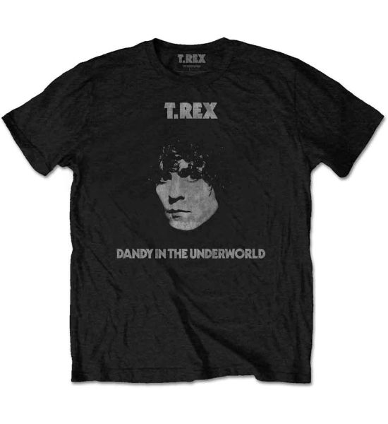 T-Rex: Dandy - Black T-Shirt