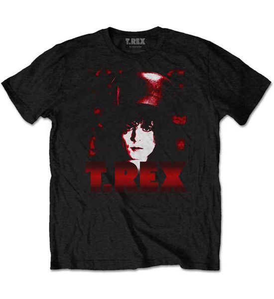 T-Rex: Marc Top Hat - Black T-Shirt