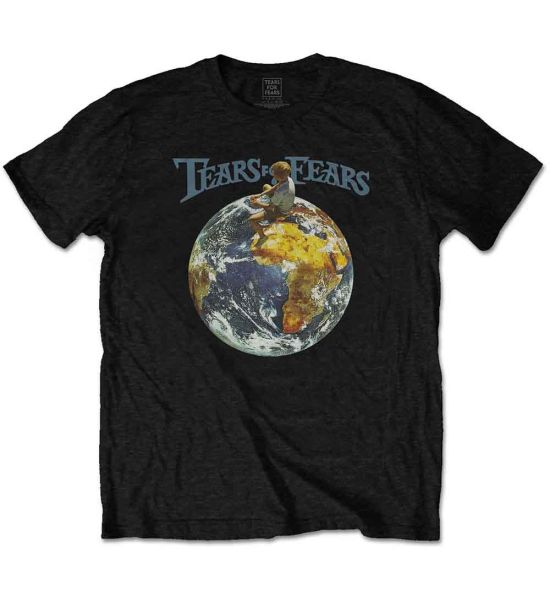 Tears For Fears: World - Black T-Shirt