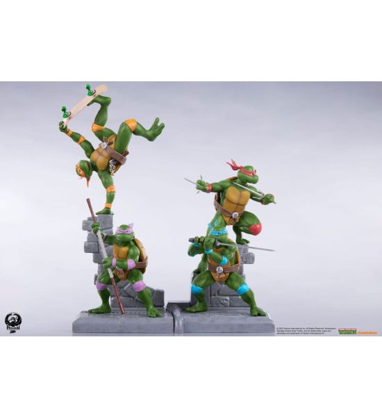 Teenage Mutant Ninja Turtles: 4-pack PVC Statue (20cm)