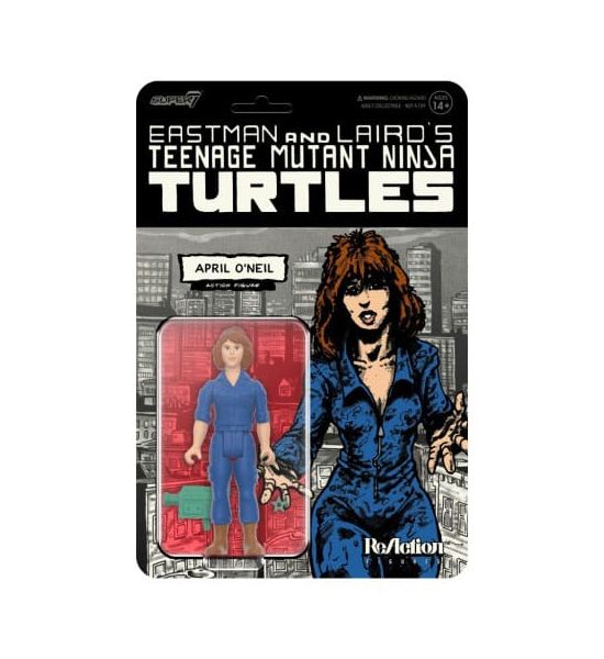 Teenage Mutant Ninja Turtles: April O'Neil ReAction Action Figure Wave 11 (10cm) Preorder