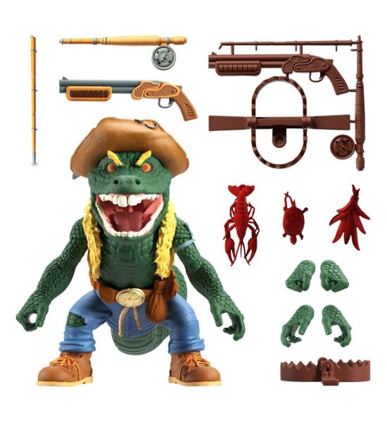 Teenage Mutant Ninja Turtles: Leatherhead Ultimates Action Figure (18cm) Preorder