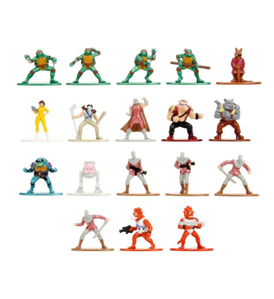 Teenage Mutant Ninja Turtles: Nano Metalfigs Diecast Mini Figures 18-Pack Wave 2 (4cm) Preorder