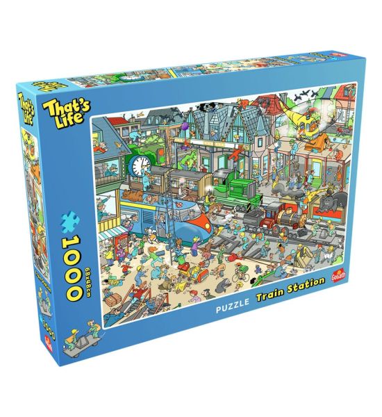 That’s Life: Train Station Bix Box Puzzle (1000 pieces) Preorder