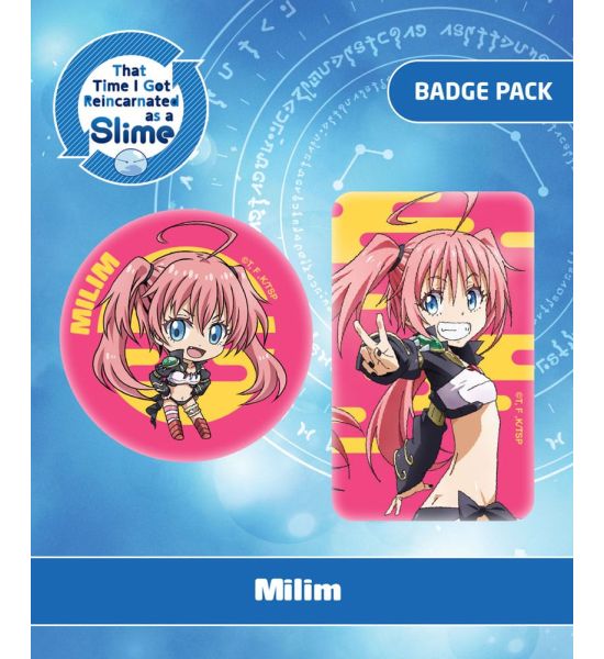 That Time I Got Reincarnated as a Slime: Milim Pin Badges 2-Pack