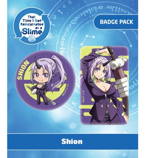 That Time I Got Reincarnated as a Slime: Shion Pin Badges 2-Pack