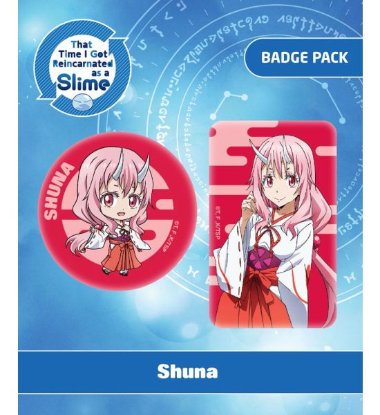 That Time I Got Reincarnated as a Slime: Shuna Pin Badges 2-Pack