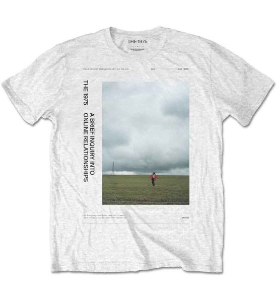 The 1975: ABIIOR Side Fields - White T-Shirt