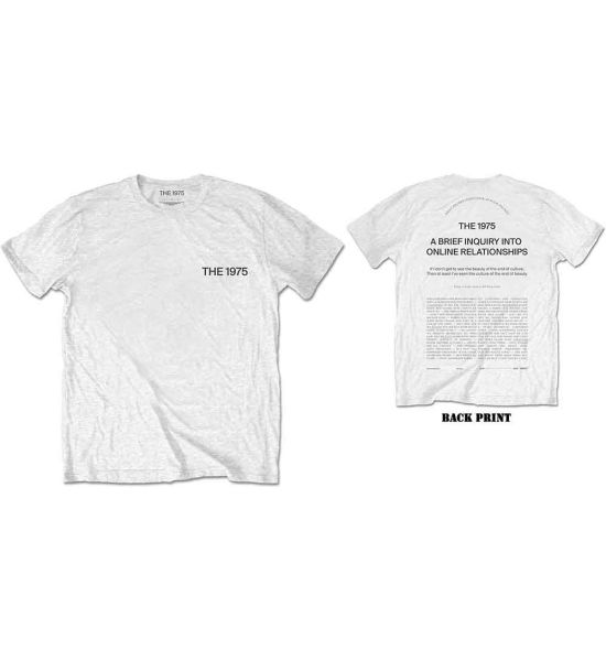 The 1975: ABIIOR Welcome Welcome (Back Print) - White T-Shirt