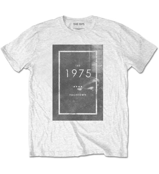 The 1975: Facedown - White T-Shirt