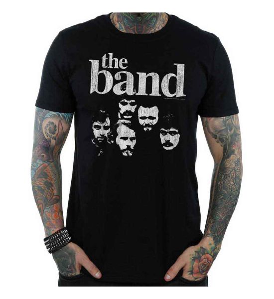 The Band: Heads - Black T-Shirt