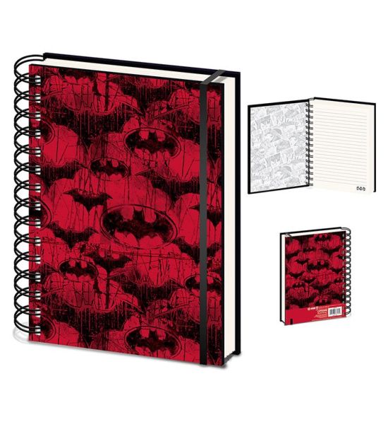 The Batman: Wiro Notebook A5 Red