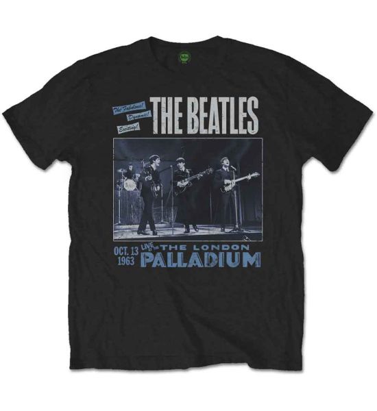 The Beatles: 1963 The Palladium - Black T-Shirt