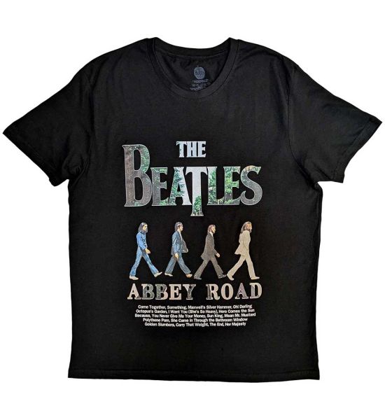 The Beatles: Abbey Road '23 - Black T-Shirt