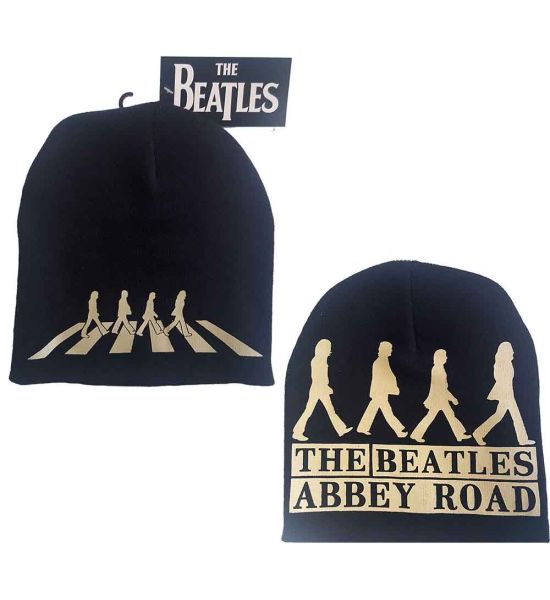 The Beatles: Abbey Road (Back Print) - Black Beanie Hat Preorder