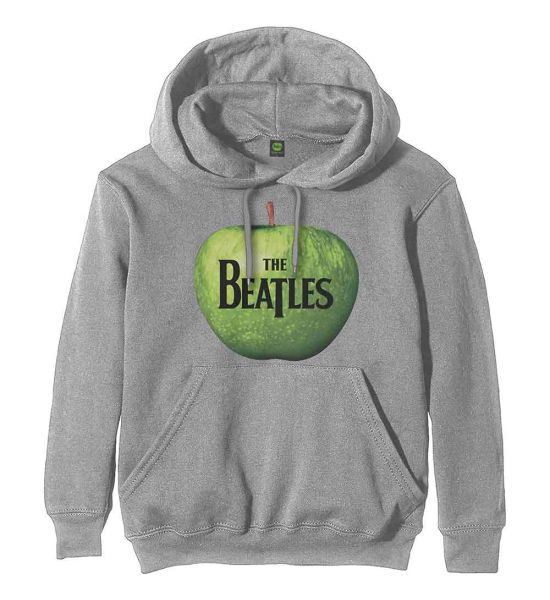 The Beatles: Apple Logo - Grey Pullover Hoodie