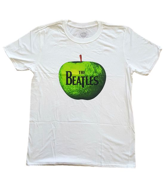 The Beatles: Apple Logo - White T-Shirt