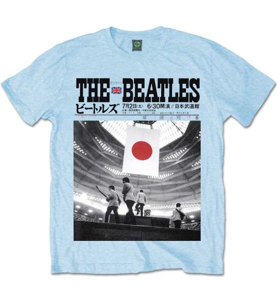 The Beatles: At the Budokan - Light Blue T-Shirt