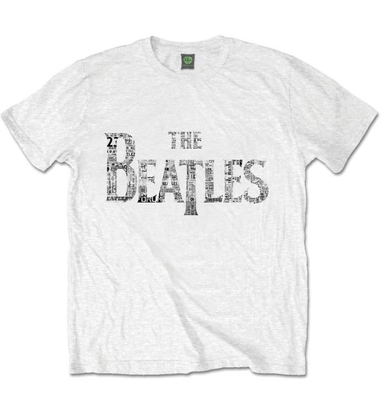 The Beatles: Drop T Tickets - White T-Shirt