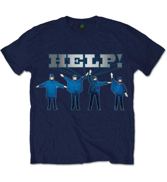 The Beatles: Help! - Dusk Blue T-Shirt