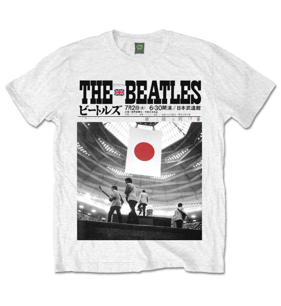 The Beatles: Live at the Budokan - White T-Shirt