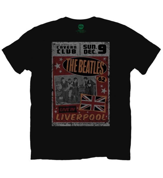 The Beatles: Live in Liverpool - Black T-Shirt