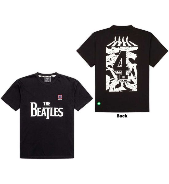 The Beatles: Meyba Training Top - Black T-Shirt