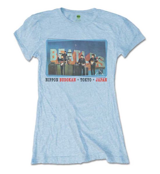 The Beatles: Nippon Budokan - Ladies Blue T-Shirt