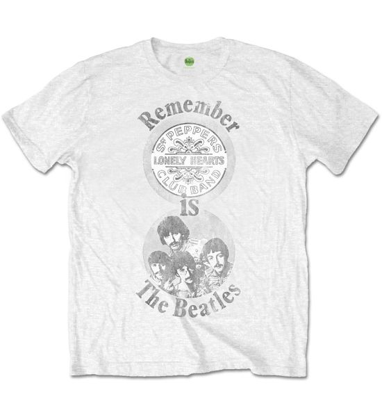 The Beatles: Remember - White T-Shirt