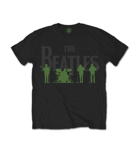 The Beatles: Saville Row Line Up - Black T-Shirt