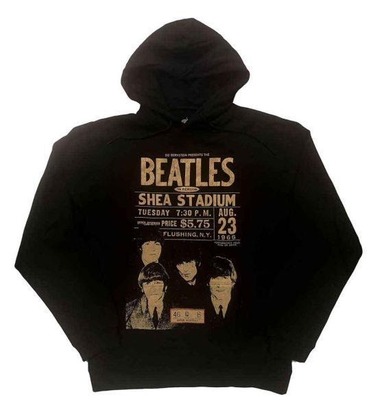 The Beatles: Shea '66 - Black Pullover Hoodie