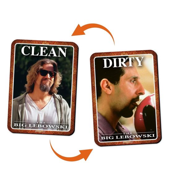 The Big Lebowski: Clean Dirty Dishwasher Magnet Preorder