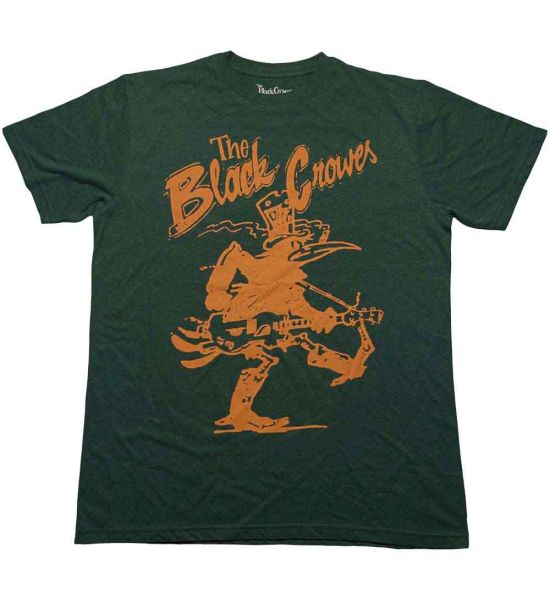 The Black Crowes: Crowe Guitar - Green T-Shirt