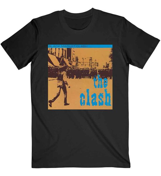 The Clash: Black Market - Black T-Shirt