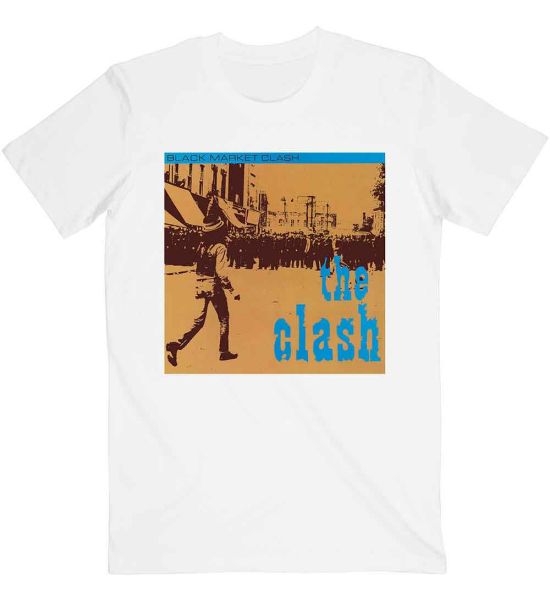 The Clash: Black Market - White T-Shirt