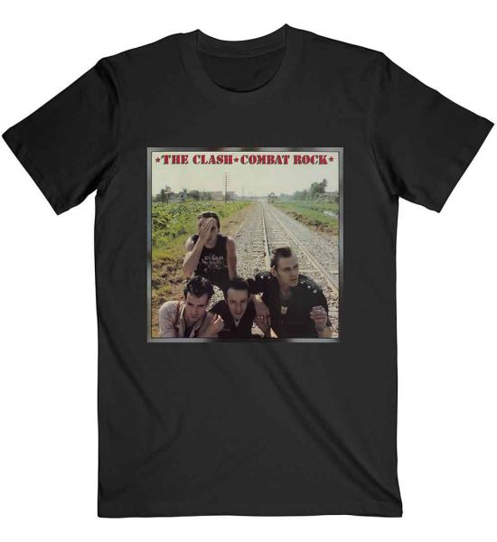 The Clash: Combat Rock - Black T-Shirt