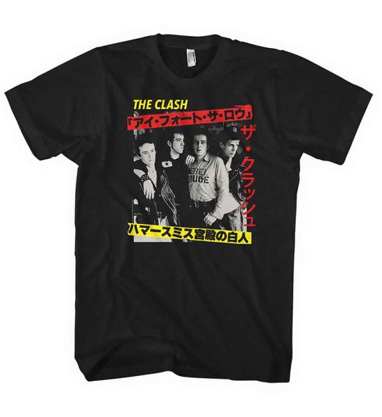 The Clash: Kanji - Black T-Shirt